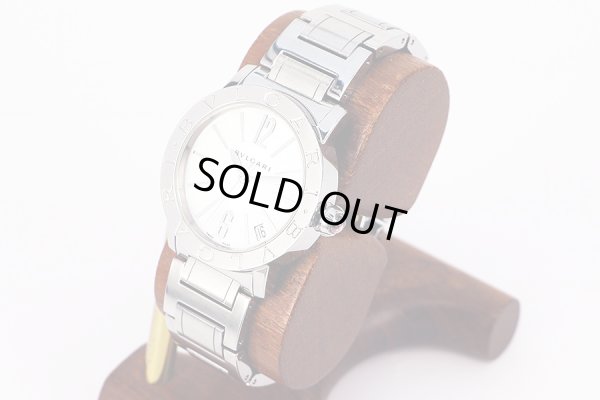 ブルガリ　ブルガリブルガリ　ＢＢＬ３３Ｓ　シェル文字盤　サイド