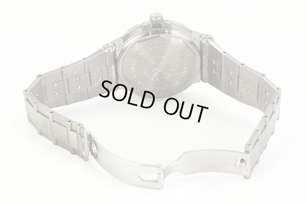 ブルガリ　スクーバ　ＳＤ３８　黒文字盤　ブレス