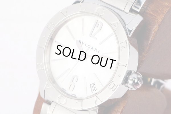 ブルガリ　ブルガリブルガリ　ＢＢＬ３３Ｓ　シェル文字盤　サイド拡大