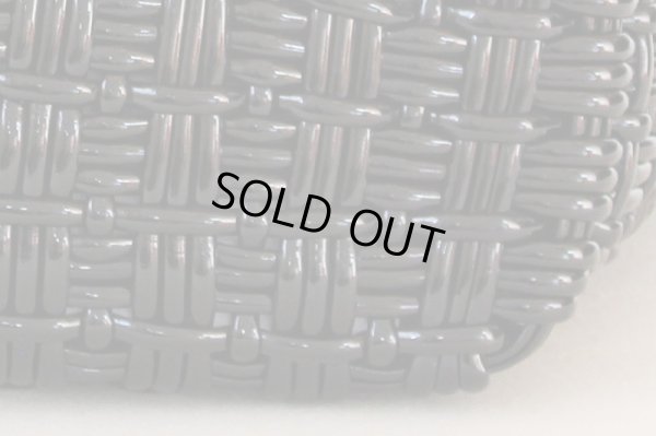 バレンシアガ ビストロバスケット XS 671342 2IE2Y ブラック 底拡大