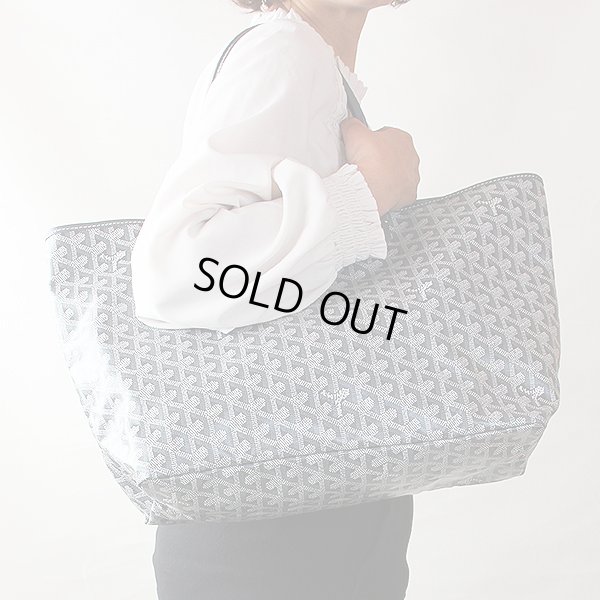 ゴヤール　サンルイPM グレー　掛けたイメージ