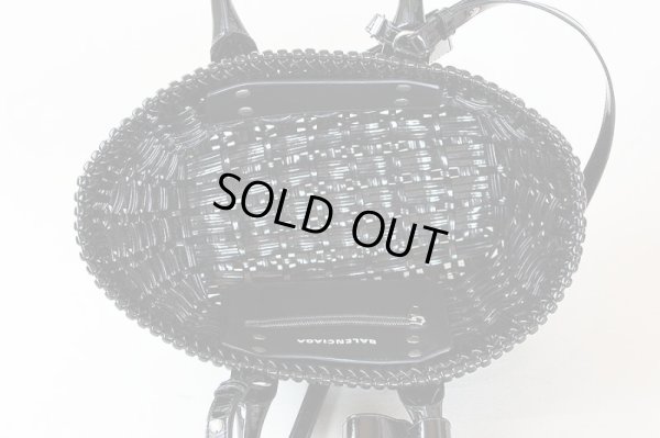 バレンシアガ ビストロバスケット XS 671342 2IE2Y ブラック 中身