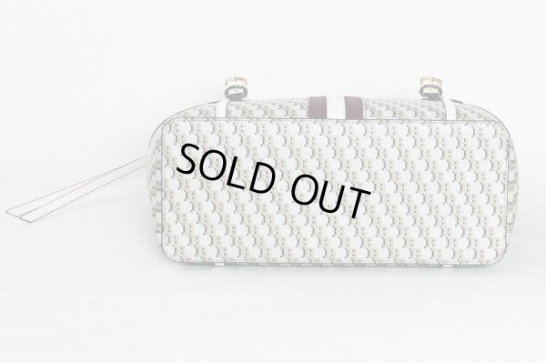 バリー　SUPRA スモール トートバック マルチカイユベージュ　底