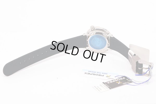 セイコー　プロスペック　ＳＢＤＹ０１１７　紺　ペンギンシルエット文字盤　革ベルト