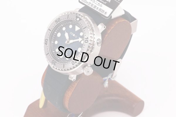 セイコー　プロスペック　ＳＢＤＹ０１１７　紺　ペンギンシルエット文字盤　サイド