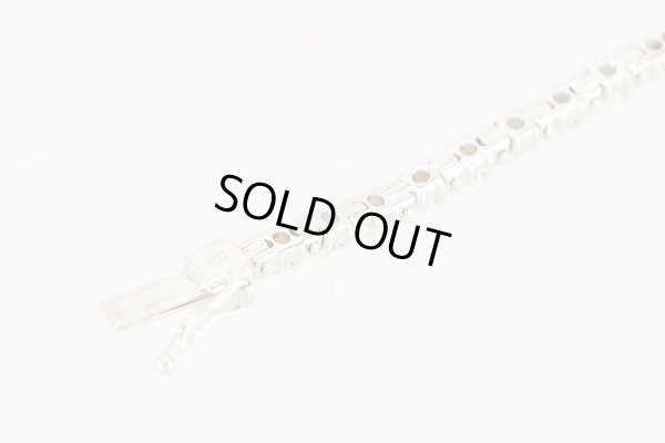 タサキ　 K18WG ダイアイリブレスレット 1.53ct 8.80g　留め具(1)