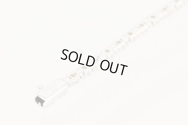 タサキ　 K18WG ダイアイリブレスレット 1.53ct 8.80g　留め具(2)