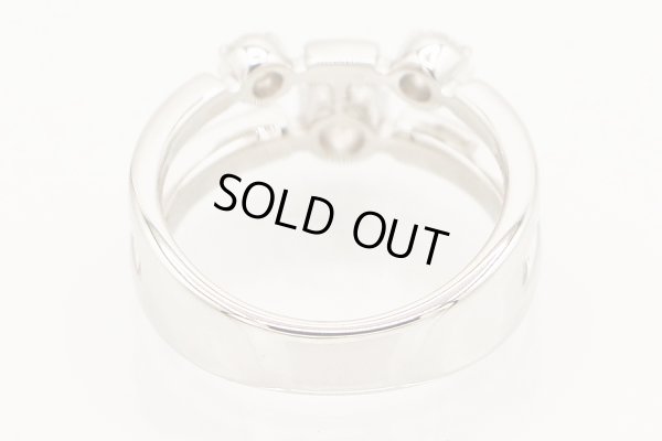 タサキ　K18WG ダイアイリリング 0.36ct 7.10g　内側