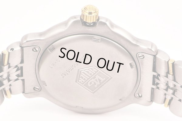 タグホイヤー　６０００　ＷＨ５１５３－Ｋ１　緑文字盤　裏面拡大