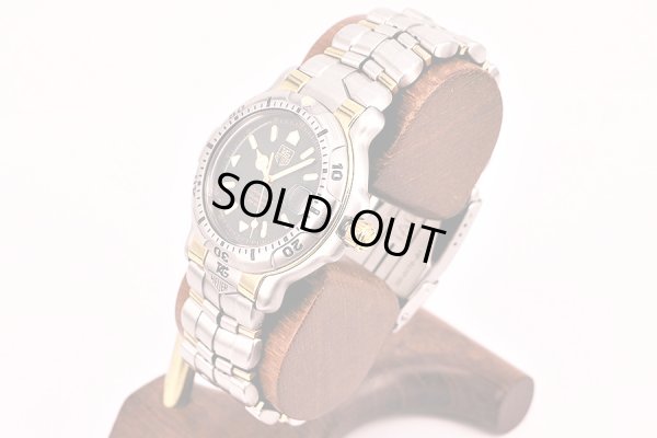 タグホイヤー　６０００　ＷＨ５１５３－Ｋ１　緑文字盤　サイド