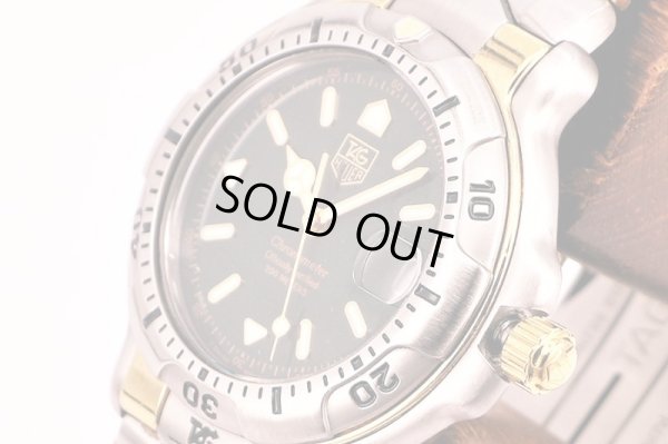 タグホイヤー　６０００　ＷＨ５１５３－Ｋ１　緑文字盤　サイド拡大