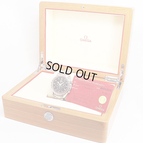 オメガ　スピードマスター　ブロードアロー　３２１．１０．４２　黒文字盤　箱・保証書