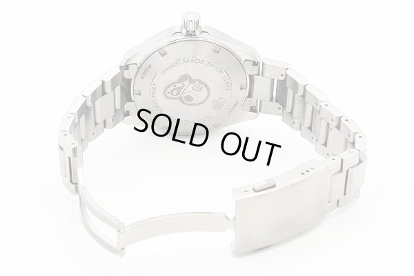 タグホイヤー　アクアレーサー　ＷＢＤ１１１１　白文字盤　ブレス