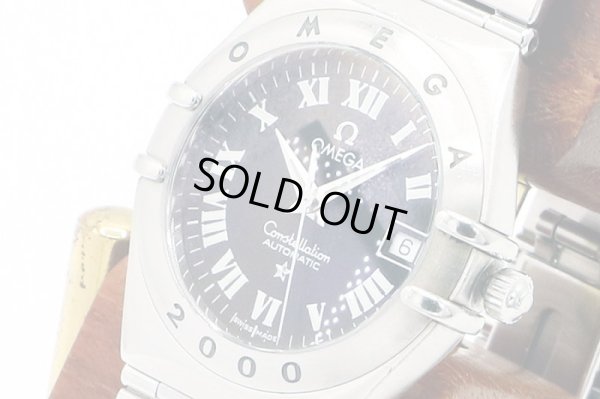オメガ　コンステレーション　１５９４．５０　黒文字盤　２０００年限定　サイド拡大