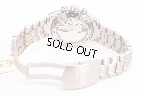 オメガ　スピードマスター　ブロードアロー　３２１．１０．４２　黒文字盤　ブレス