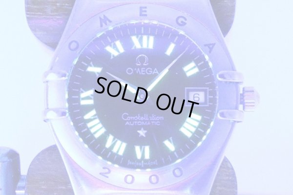 オメガ　コンステレーション　１５９４．５０　黒文字盤　２０００年限定　ライト