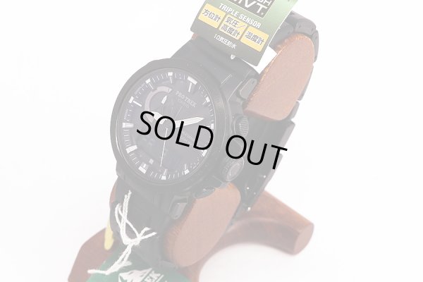 カシオ　プロトレック　ＰＲＷ－６０ＦＣ　５５７８　デジアナ文字盤　サイド