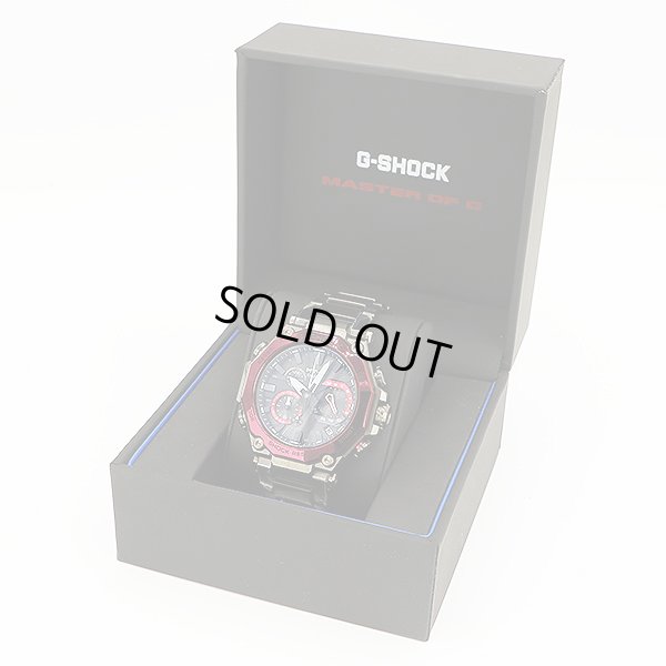 カシオ　Ｇショック　ＭＴＧ－Ｂ２０００ＢＤ　５６３６　黒文字盤　赤ベゼル　箱イメージ(1)