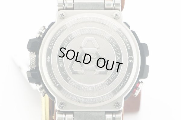 カシオ　Ｇショック　ＭＴＧ－Ｂ１０００Ｄ　５５４４　デジアナ文字盤　裏面拡大