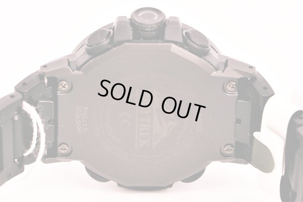 カシオ　プロトレック　ＰＲＷ－６０ＦＣ　５５７８　デジアナ文字盤　裏面拡大