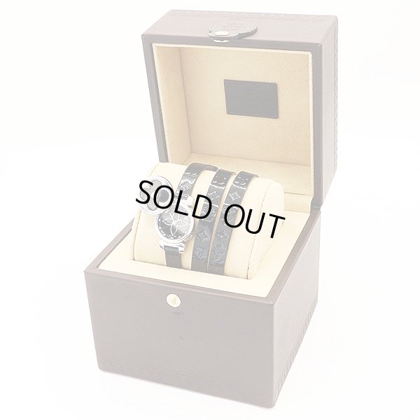 ルイヴィトン　タンブール　ビジュシークレット　Ｑ１５１Ｒ　黒文字盤　箱