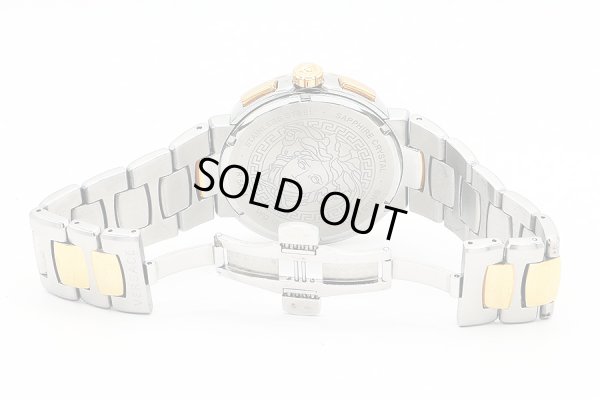 ヴェルサーチ　ミスティックスポーツクロノ　ＶＦＧ１３００１５　白文字盤　ブレス