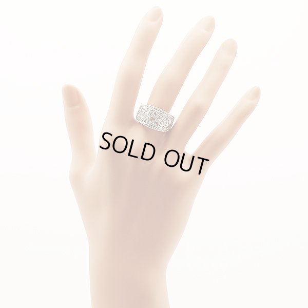 PT900 ダイアイリリング 1.89ct 0.39ct 12.30g　装着イメージ