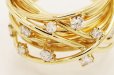 K18 ダイアイリリング 0.50ct 11.40g　拡大