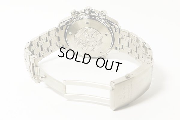 オメガ　シーマスター　クロノグラフ　２５９８．８０　紺文字盤　ブレス