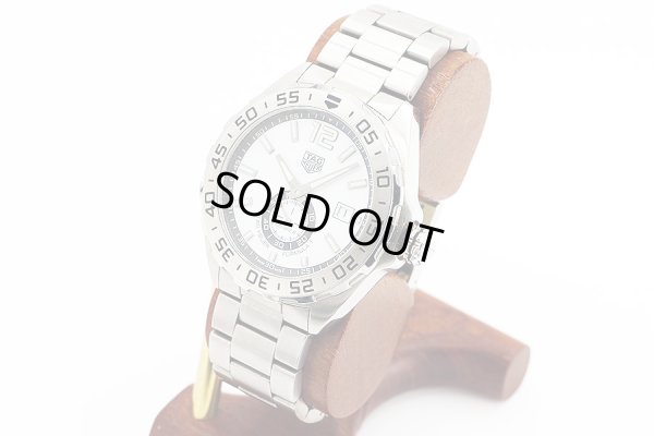 タグホイヤー　フォーミュラー１　ＷＡＺ２０１３　白文字盤　サイド