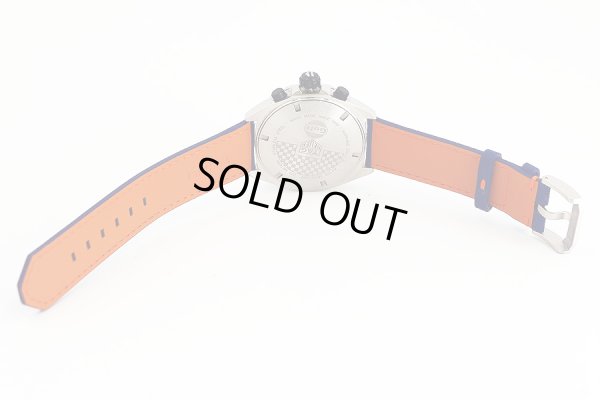 タグホイヤー　フォーミュラー１　ＣＡＺ１０１Ｎ　Ｇｕｌｆ限定　紺文字盤　革ベルト