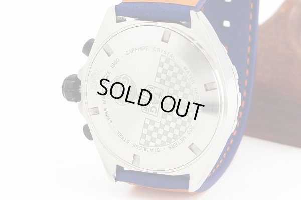 タグホイヤー　フォーミュラー１　ＣＡＺ１０１Ｎ　Ｇｕｌｆ限定　紺文字盤　裏面拡大