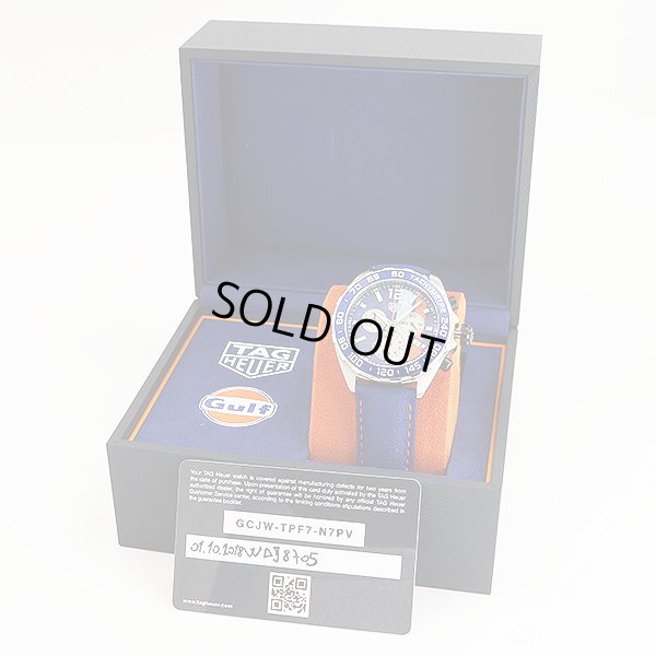 タグホイヤー　フォーミュラー１　ＣＡＺ１０１Ｎ　Ｇｕｌｆ限定　紺文字盤　箱・保証書