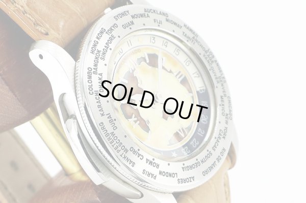 シェルマン　ワールドタイムミニッツリピータークロワゾネ　茶文字盤　サイド拡大(2)