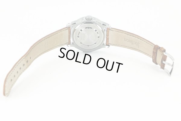 シェルマン　ワールドタイムミニッツリピータークロワゾネ　茶文字盤　革ベルト