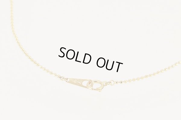 K18 ダイアイリペンダントネックレス 1.00ct 6.00g　留め具