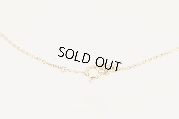 K18 マルチダイアイリペンダントネックレス 0.47ct 1.14ct 6.90g 　留め具