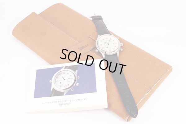 シェルマン　パーペチュアルカレンダーミニッツリピーター　２５周年限定　銀文字盤　革ケース・説明書