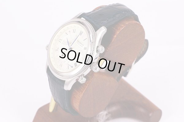 シェルマン　パーペチュアルカレンダーミニッツリピーター　２５周年限定　銀文字盤　サイド