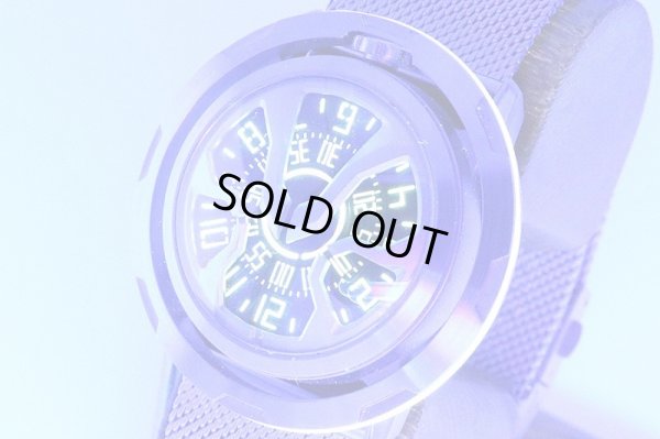 アイシオン　ＡＮ－Ｓ０３　回転ディスク式　黒文字盤　ライト