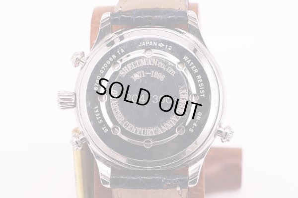 シェルマン　パーペチュアルカレンダーミニッツリピーター　２５周年限定　銀文字盤　裏面拡大