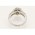 PT900 サファイアダイアイリリング 1.006ct 1.33ct 9.20g　内側