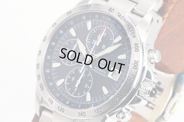 セイコー　クレドール　フェニックスクロノ　ＧＣＢＰ９９７　６Ｓ７８－０Ａ１０ 黒文字盤　サイド拡大