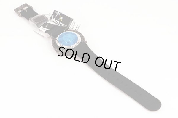 セイコー　プロスペック ＳＢＤＹ０９１ ４Ｒ３５－０４Ｒ０  黒文字盤　ラバーベルト状態　裏面