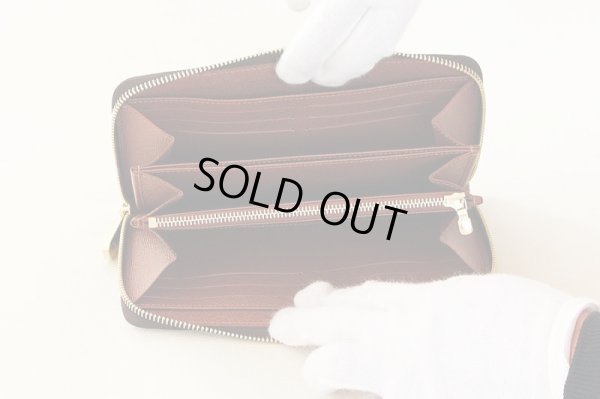 ルイ・ヴィトン ジッピー・ウォレット M42616 ブラウン 中身イメージ(1)