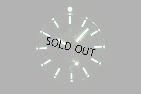 チュチマ　Ｍ２セブン　６１５５－７　赤文字盤　ライト暗闇