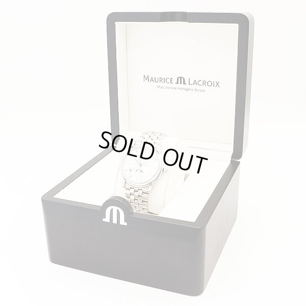 モーリス・ラクロア　マスターピース　ムーンフェイス　３７７５７　白文字盤　箱