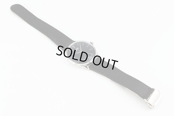 オリス　クラシック　７３３．７６８１　紺文字盤　ジョン・コルトレーン限定　革ベルト状態　表面