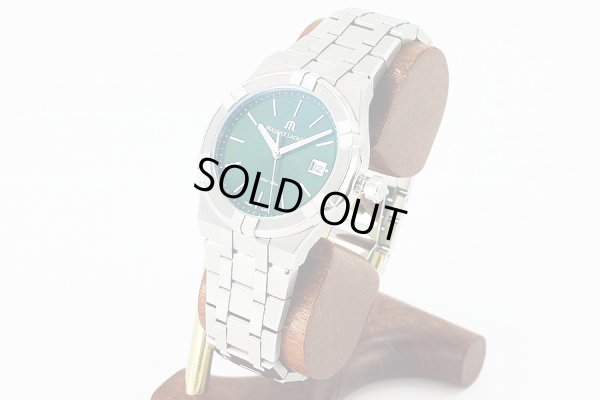 モーリス・ラクロア　アイコン　ＡＩ１１０８　緑文字盤　サイド