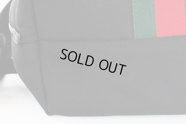 グッチ シェリーライン リュックサック 619749 000926 ブラック 底拡大